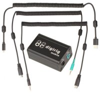 Minadax DIGIRIG Mobile KIT | Revolutionäres Digital-Interface für Amateurfunk, kompatibel mit Yaesu FT-8xx + Kabel SET + USB Kabel - Logic Levels(default)