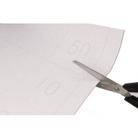 Minadax Whiteboard Folie 40 x 40cm | Magnet Haftend | Zuschneidbar + Stifte mit Halter + Wischer
