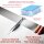 Minadax Whiteboard Folie 40 x 40cm | Magnet Haftend | Zuschneidbar + Stifte mit Halter + Wischer