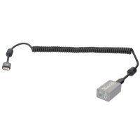 Minadax Digirig USB-A zu USB-C Kabel 40-150cm | abgeschirmt | RF-gefiltert | 3A Ladekapazität | Ferritkerne an den Enden