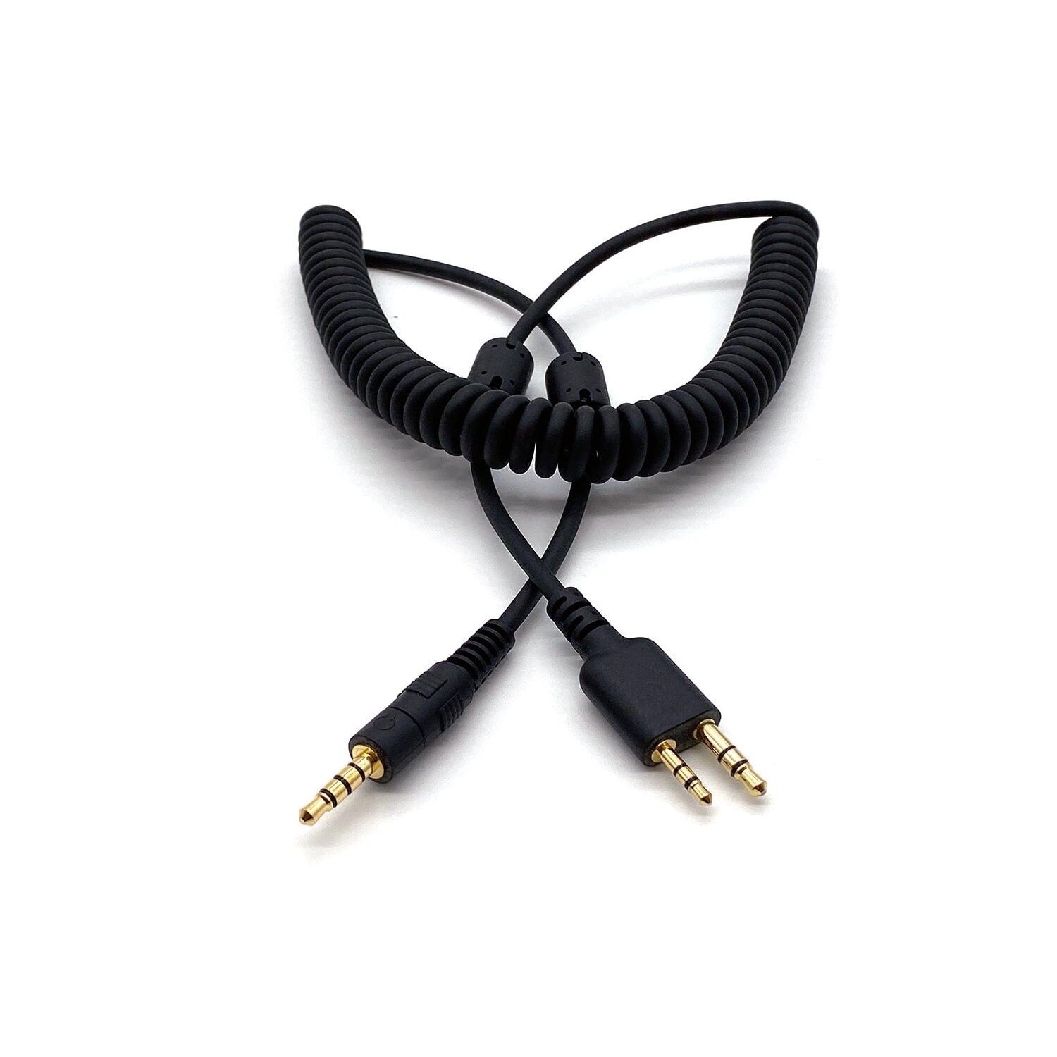 Digirig Mobile Audio/PTT-Kabel kompatibel mit Yaesu FT-65R | FT-25R | FT-4XR | FT-4VR – Spiralkabel für digitale Modi wie FT8, SSTV, APRS